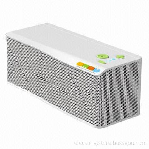 2.0-channel Stereo Bluetooth Speaker with Powerful 1,200mAh Capacity